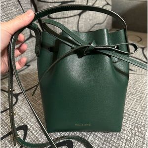 MANSUR GAVRIEL MINI mini BUCKET BAG (Green)
